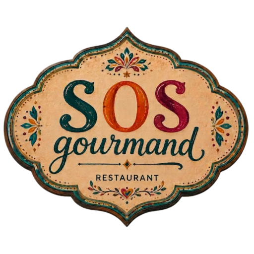 logo SOS Gourmand restaurant Vallon Pont d'Arc Ardèche