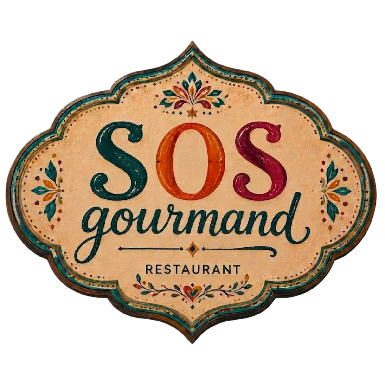 logo SOS Gourmand restaurant Vallon Pont d'Arc Ardèche
