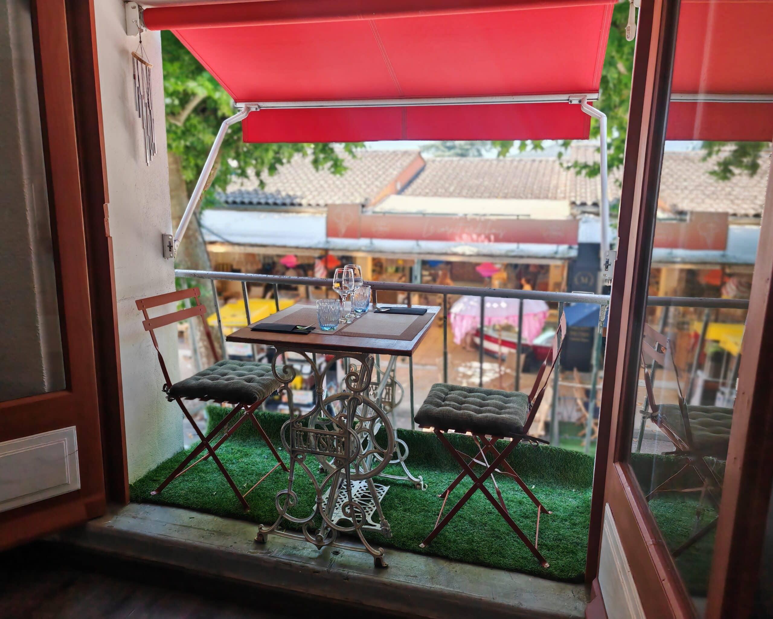 table balcon intimiste